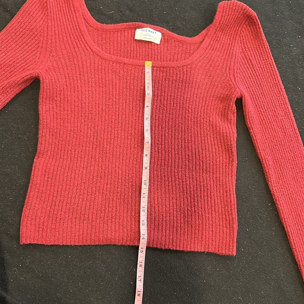 Red Old Navy Sweater - Picture 5 of 6